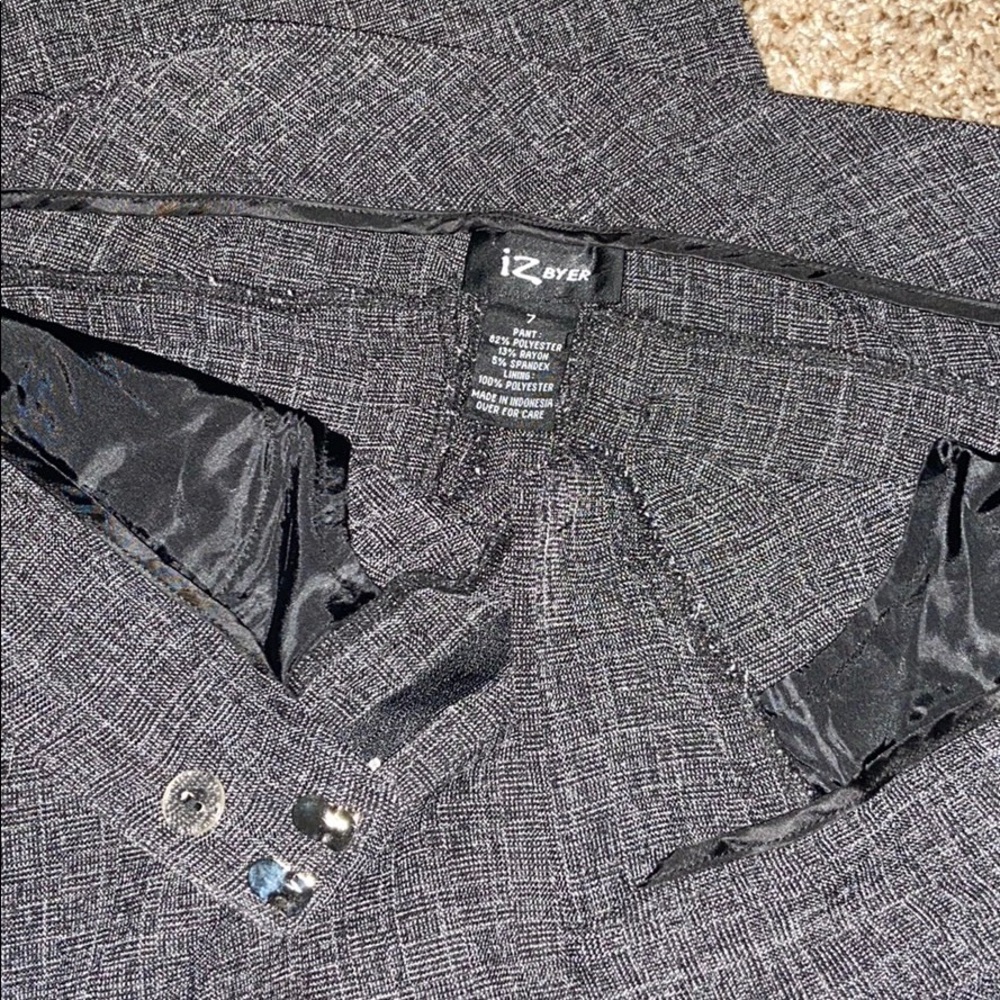 Polyester Blend Dress Pant size 7